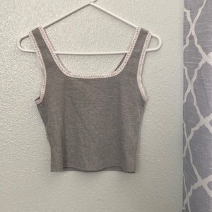 Ladies crop tank top- SZ L
